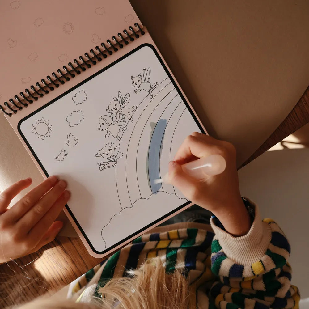 Mushie watercolor book