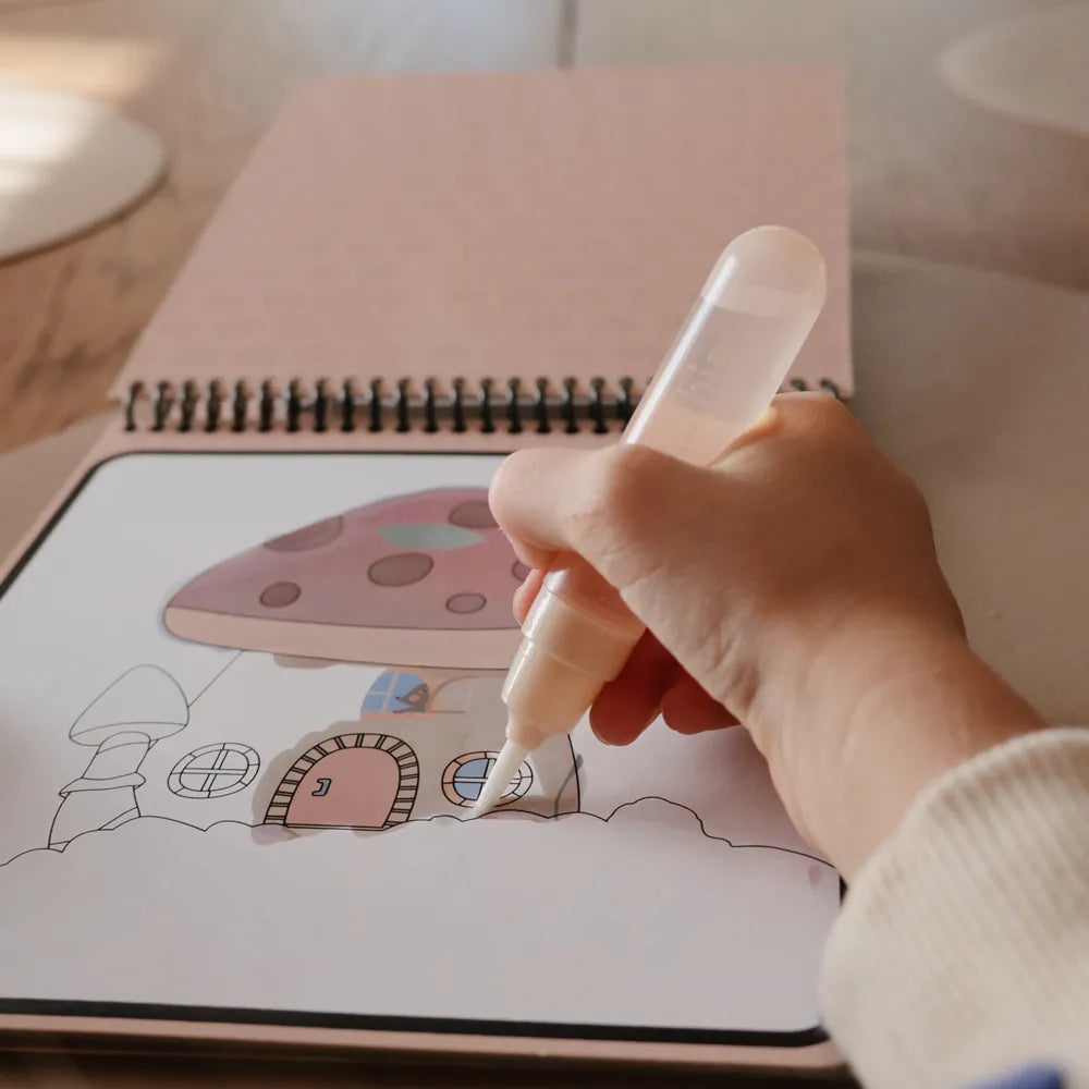 Mushie watercolor book