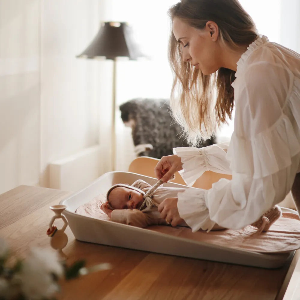 Mushie HexaPop sensory toys