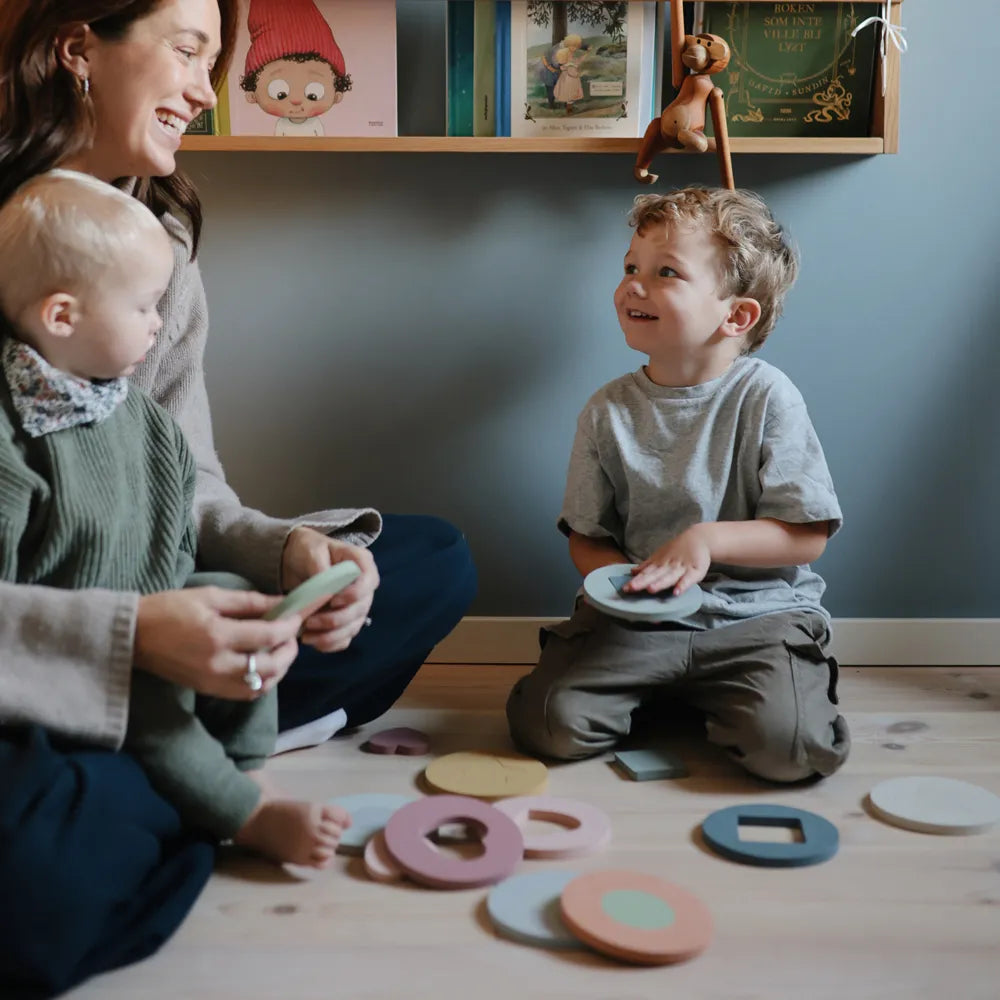 Mushie puzzle for the bath
