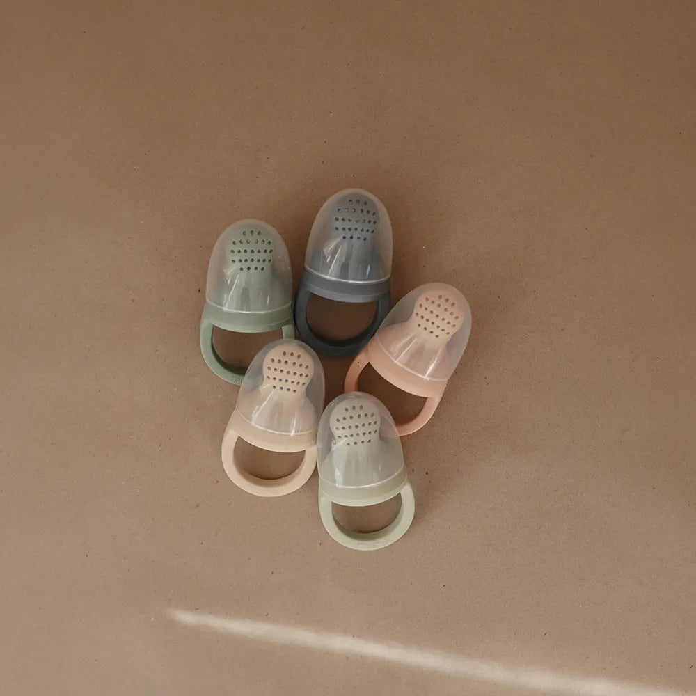 Mushie fruit pacifier - 2-pack