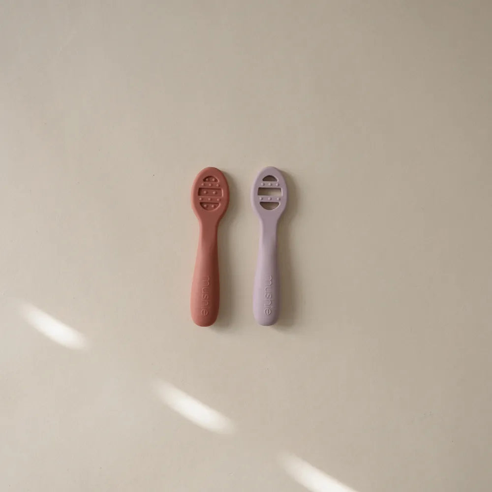 Mushie baby's first spoons - 2-pack