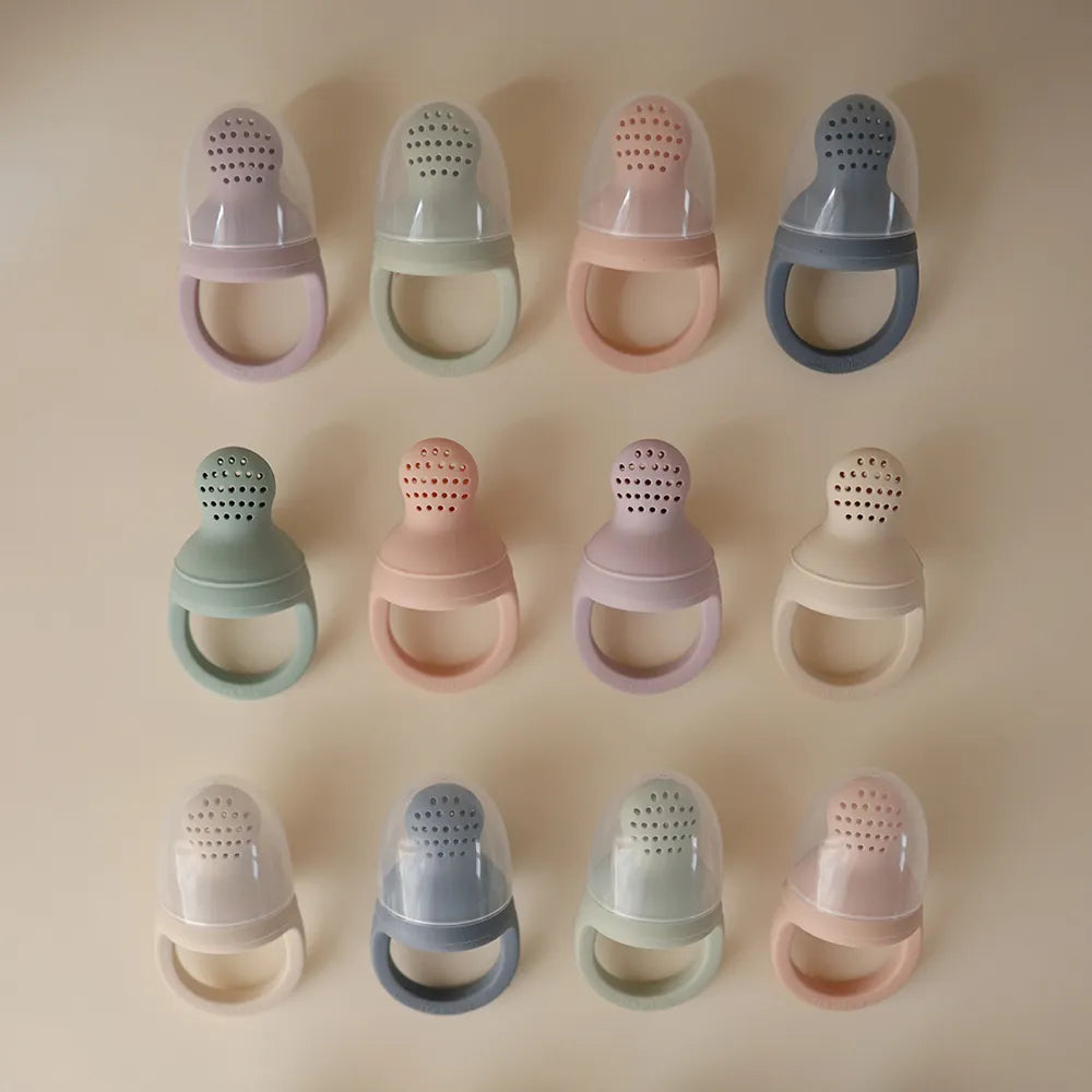 Mushie fruit pacifier - 2-pack