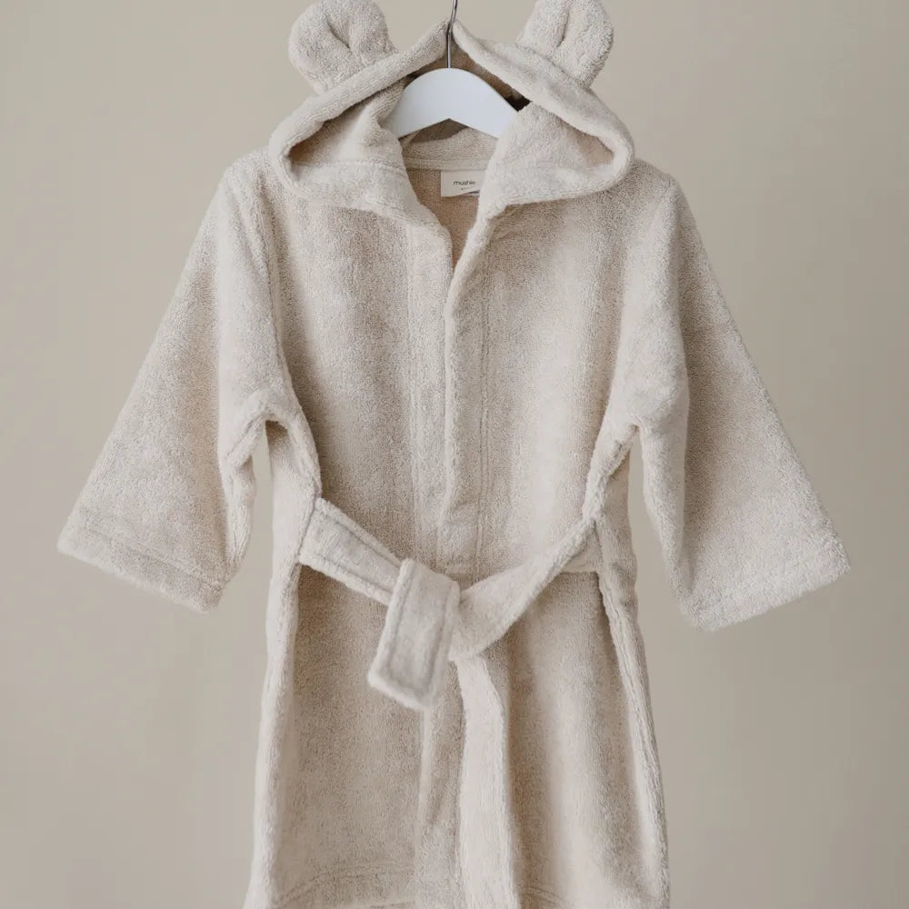 Mushie bathrobe