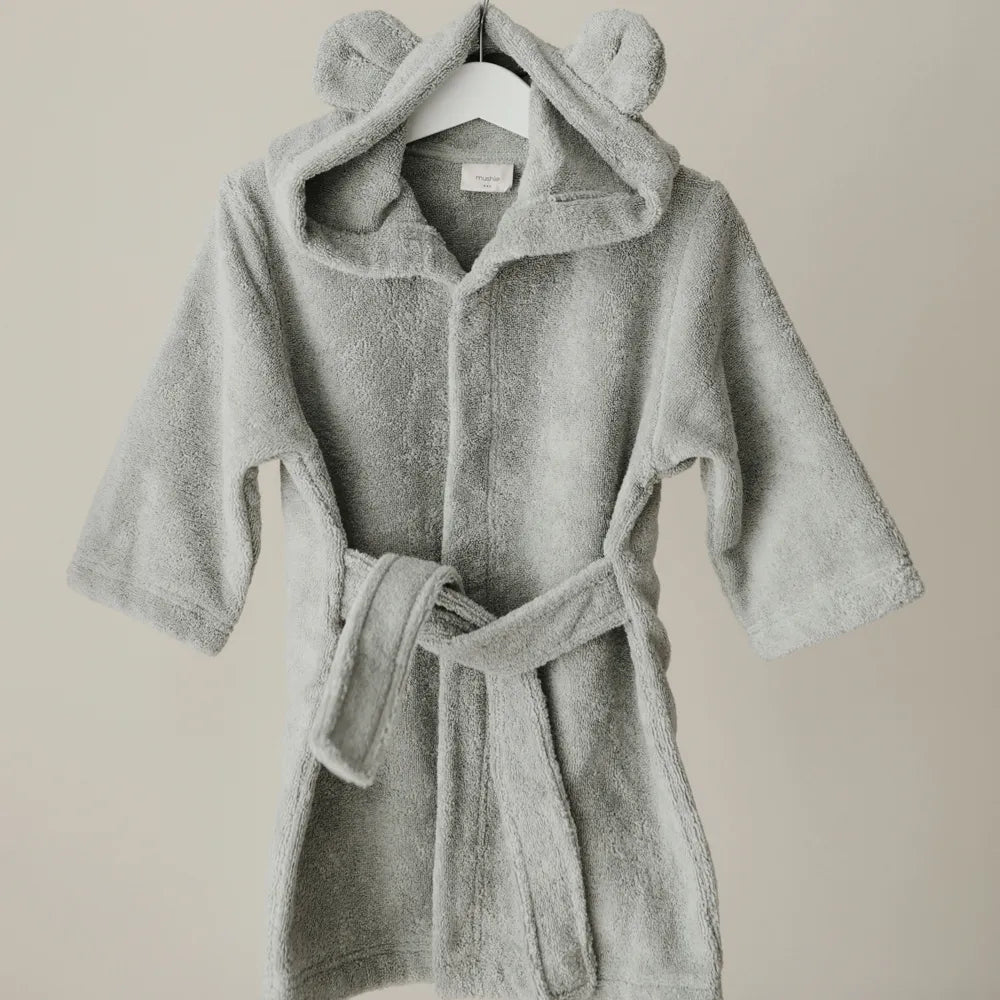 Mushie bathrobe
