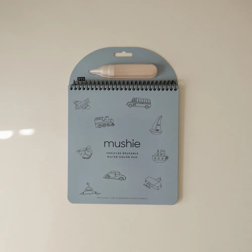 Mushie watercolor book