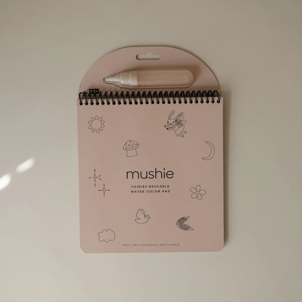 Mushie watercolor book