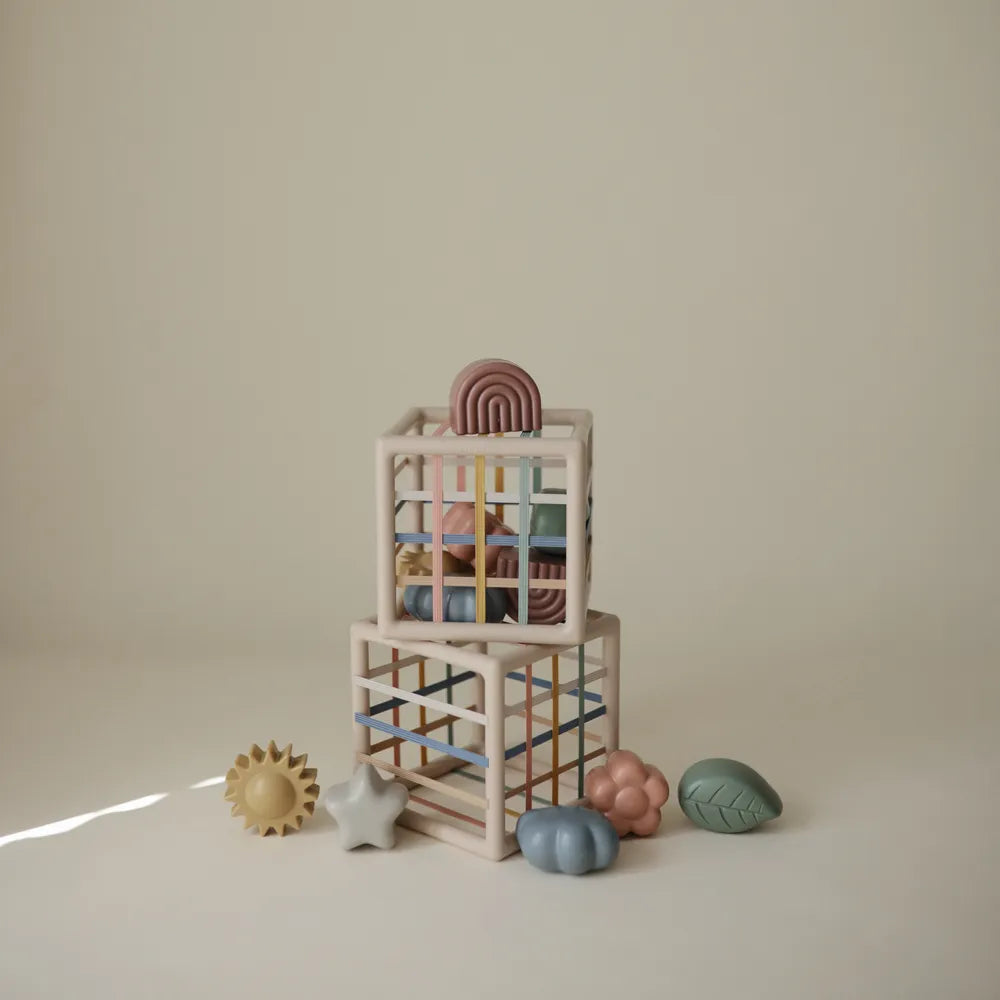 Mushie Elastic Shape Sorter