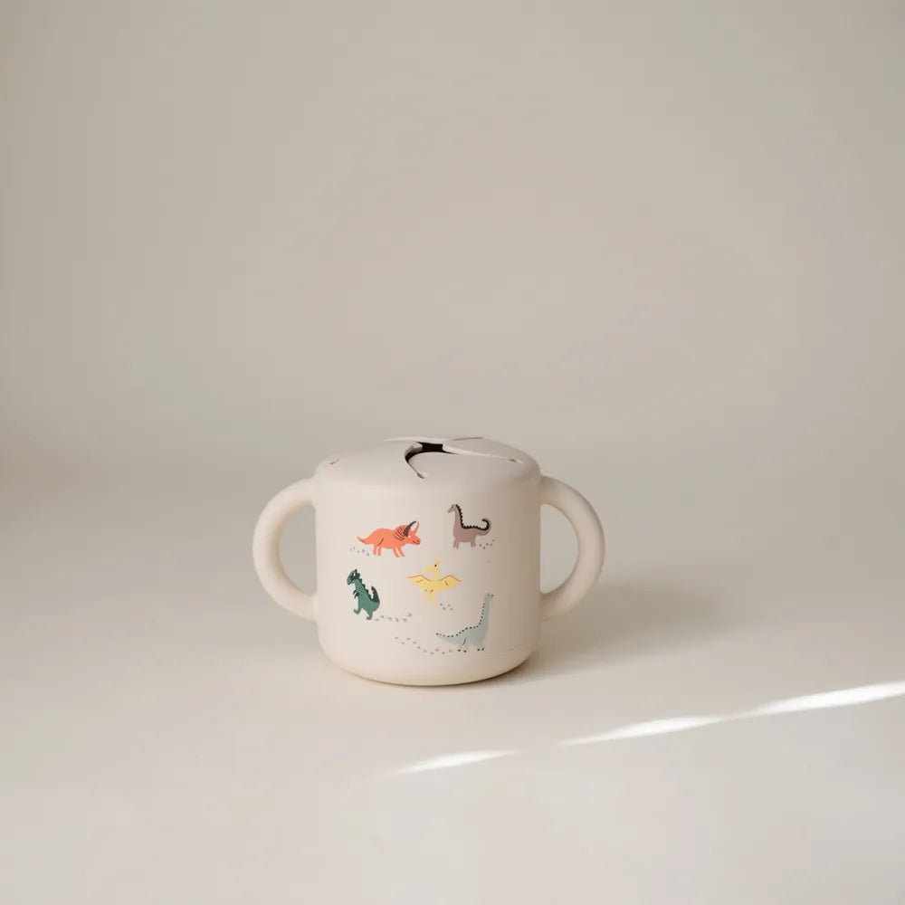 Mushie silicone snack cup