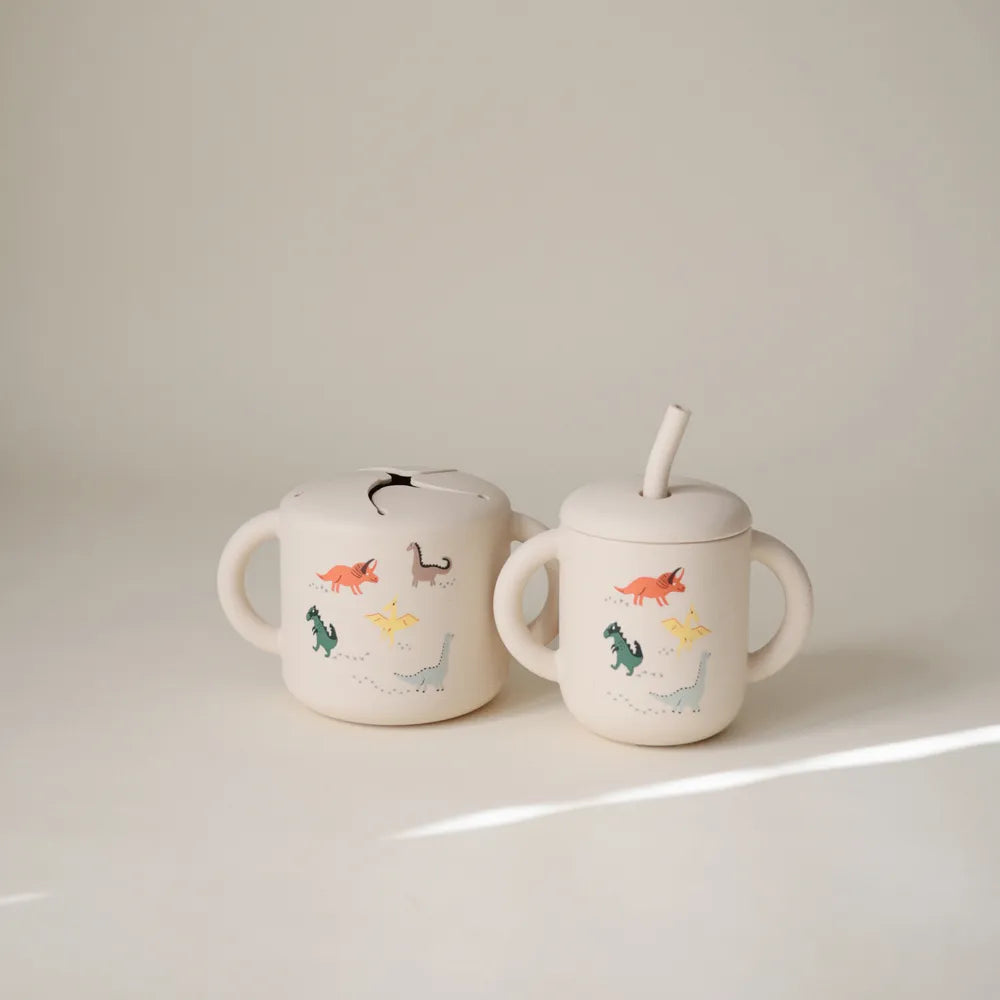 Mushie silicone snack cup