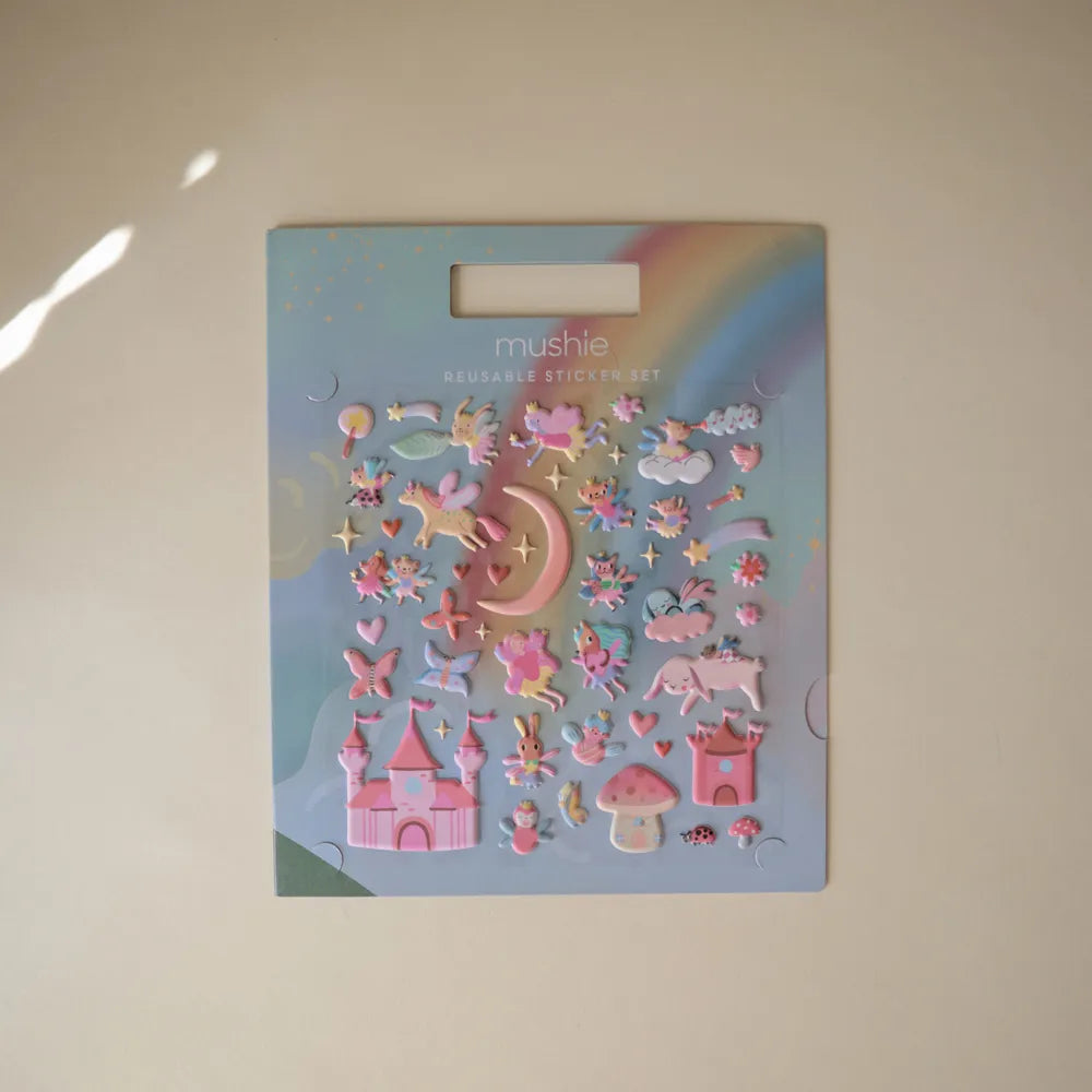 Mushie activity book with stickers