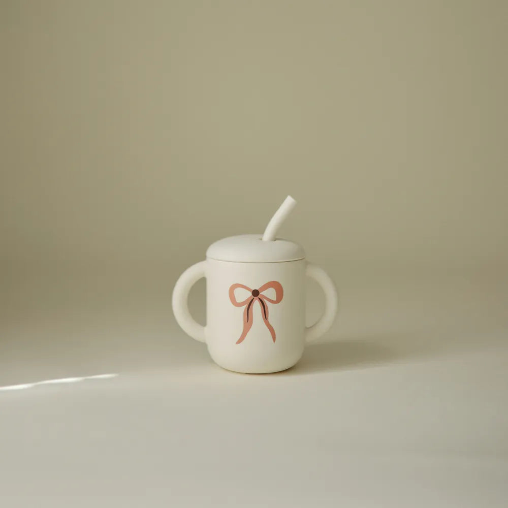 Mushie Training Cup + Straw