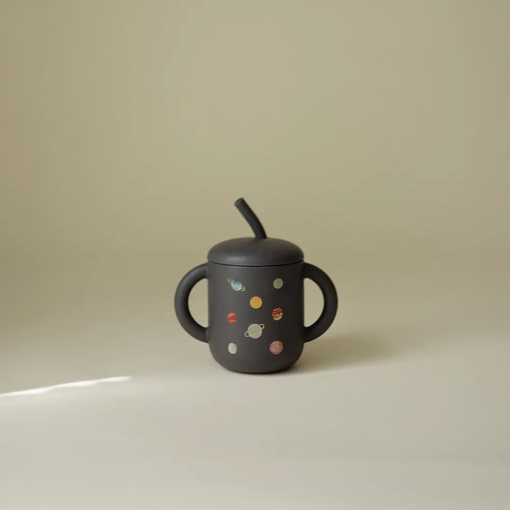 Mushie Training Cup + Straw
