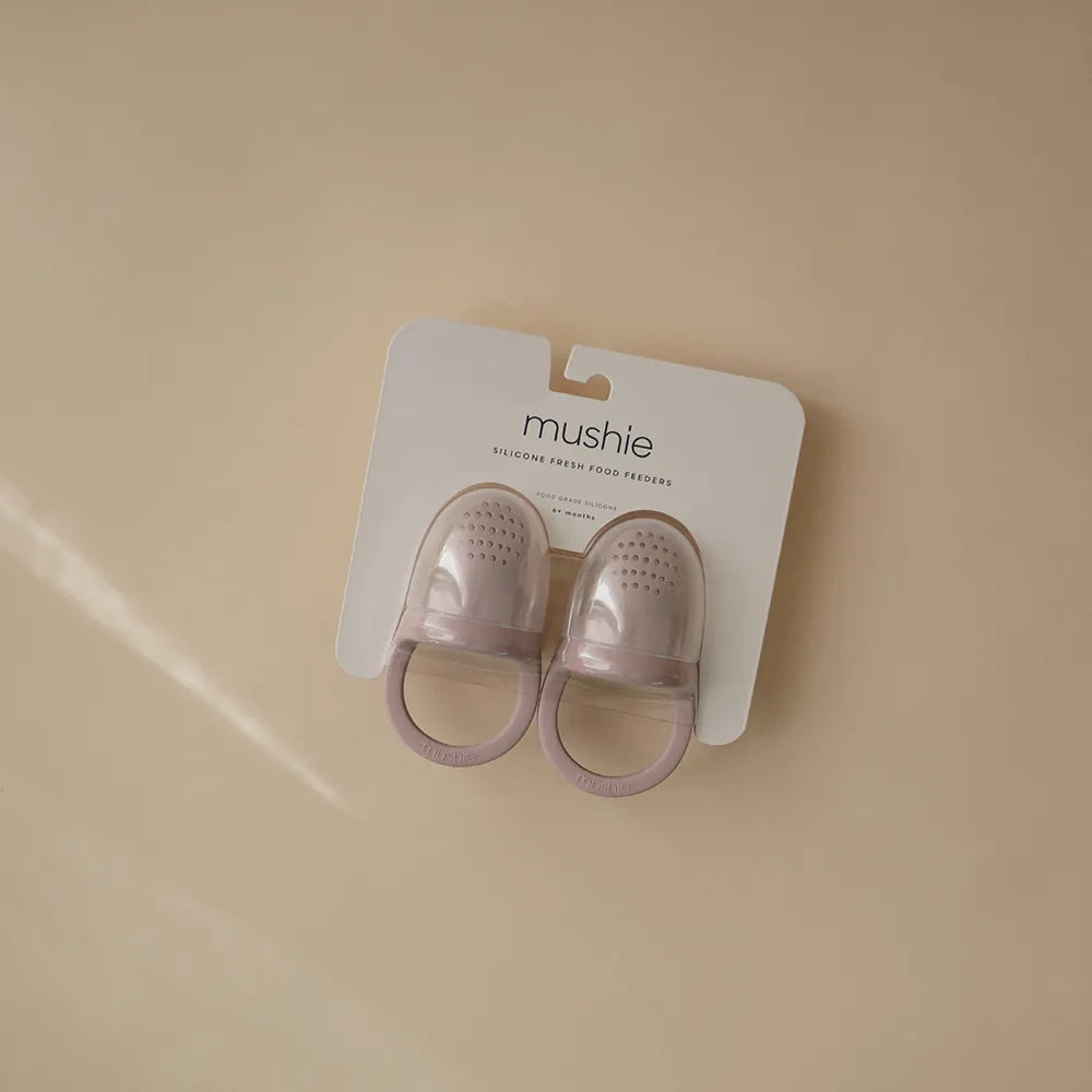 Mushie fruit pacifier - 2-pack