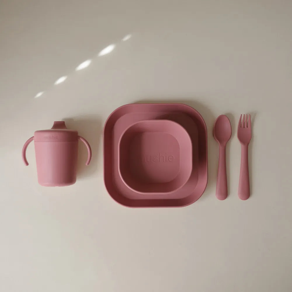 Mushie plate - 2-pack