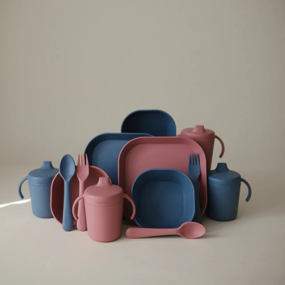 Mushie plate - 2-pack