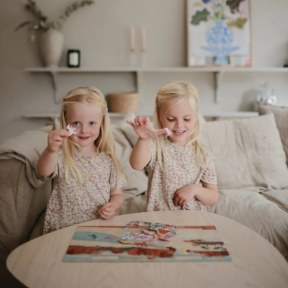 Mushie activity book with stickers