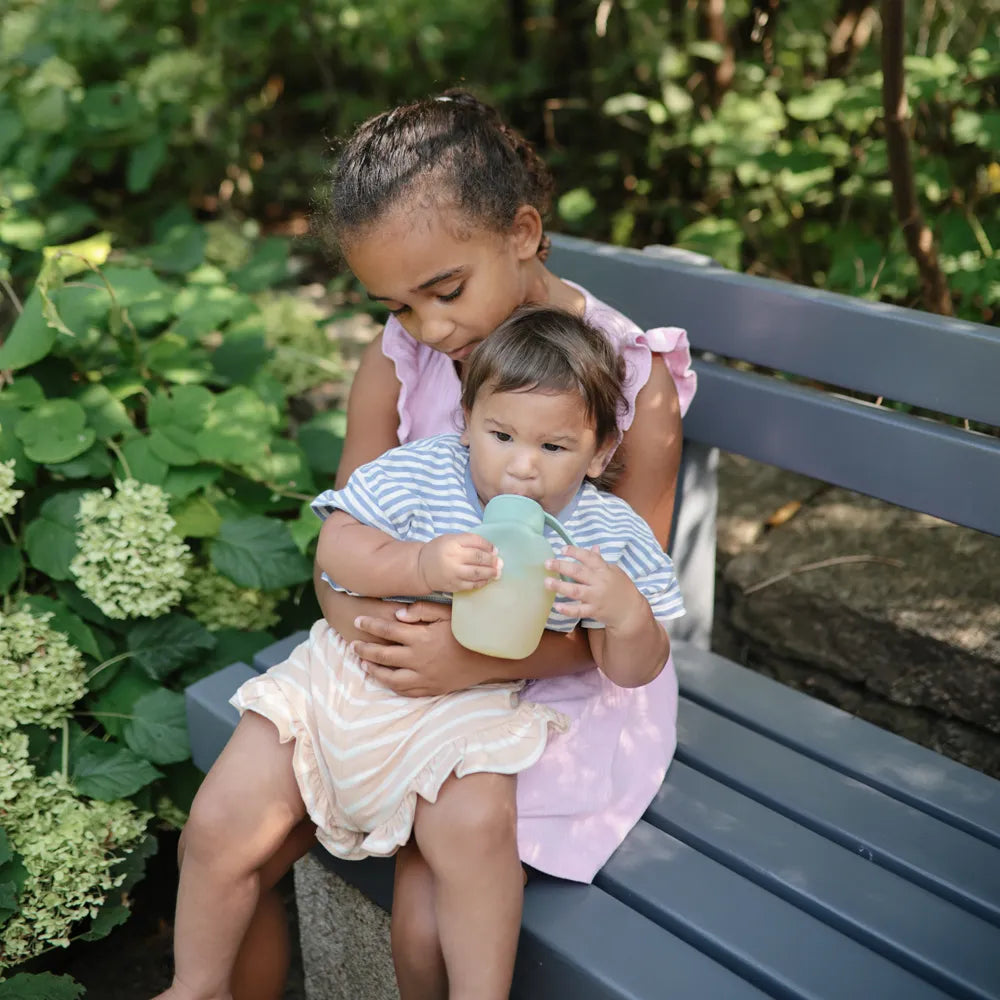 Mushie silicone puree bags - 2-pack