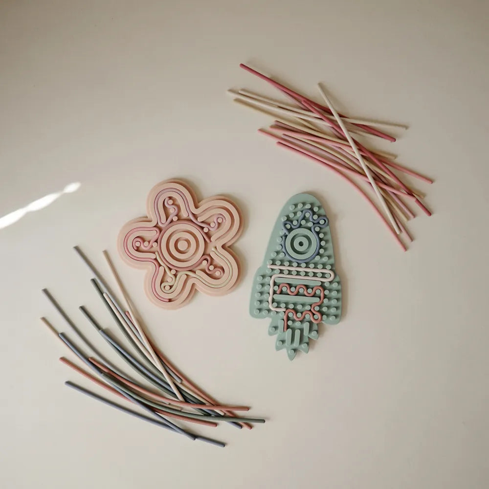 Mushie Silicone Sensory Toy