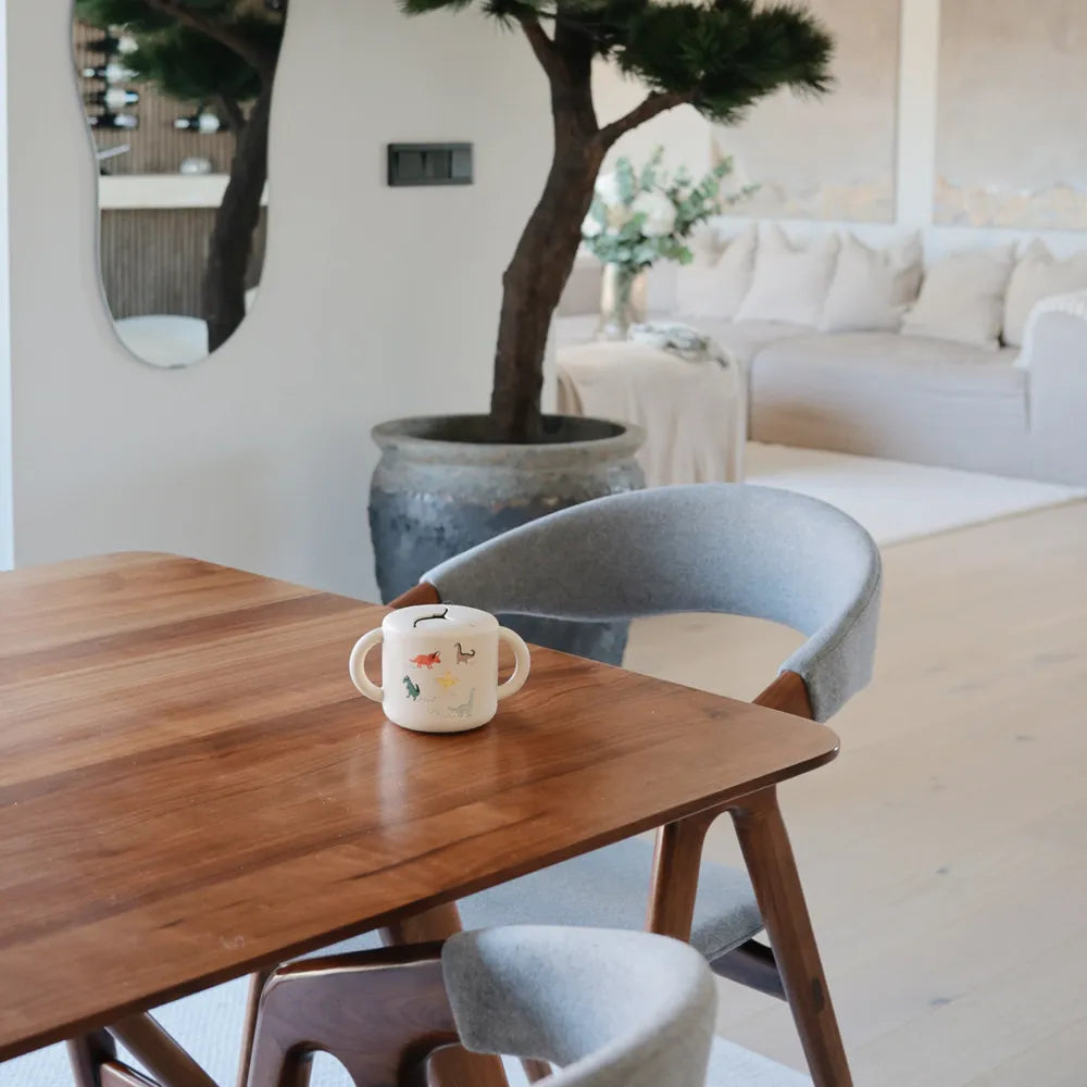 Mushie silicone snack cup