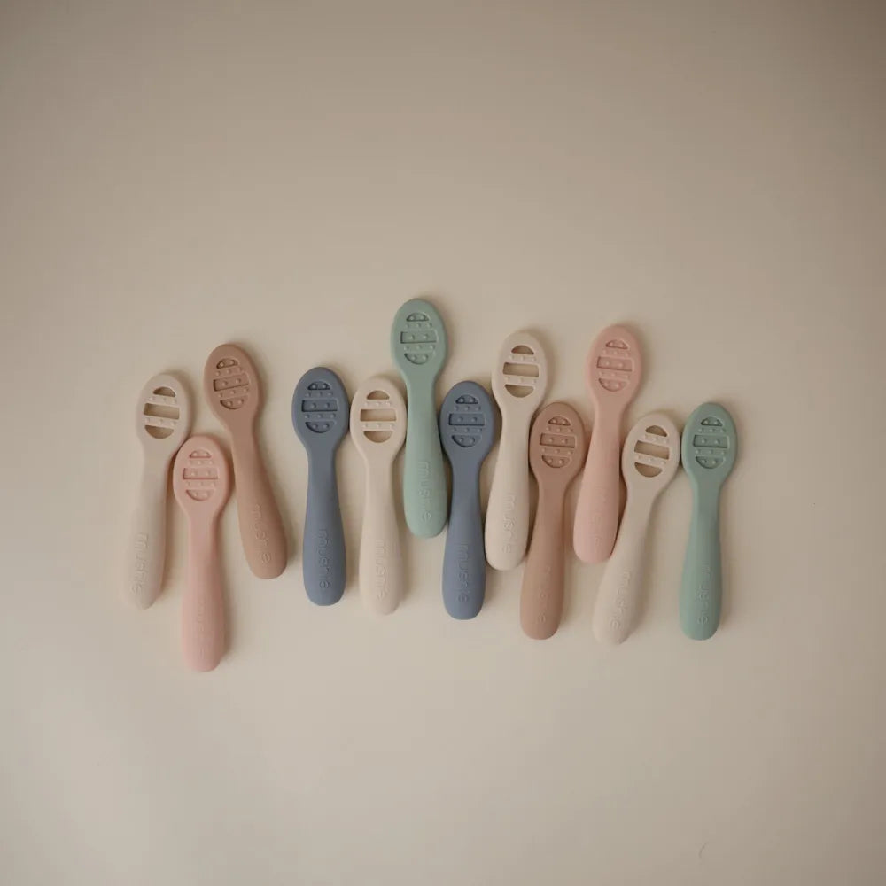 Mushie baby's first spoons - 2-pack