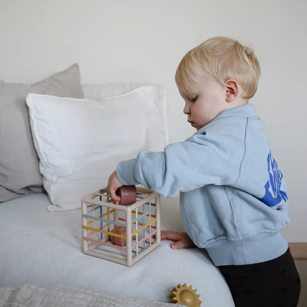 Mushie Elastic Shape Sorter