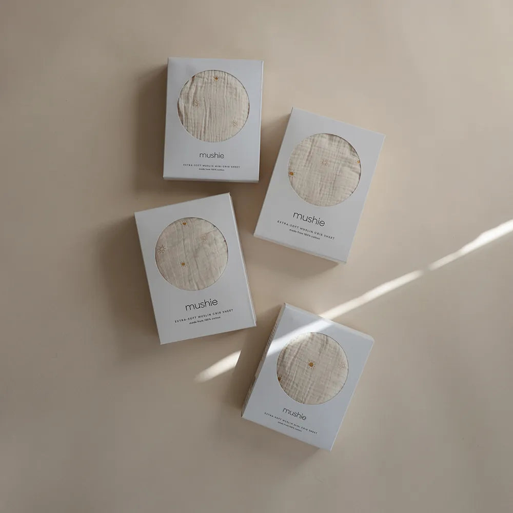 Mushie Crib Sheet