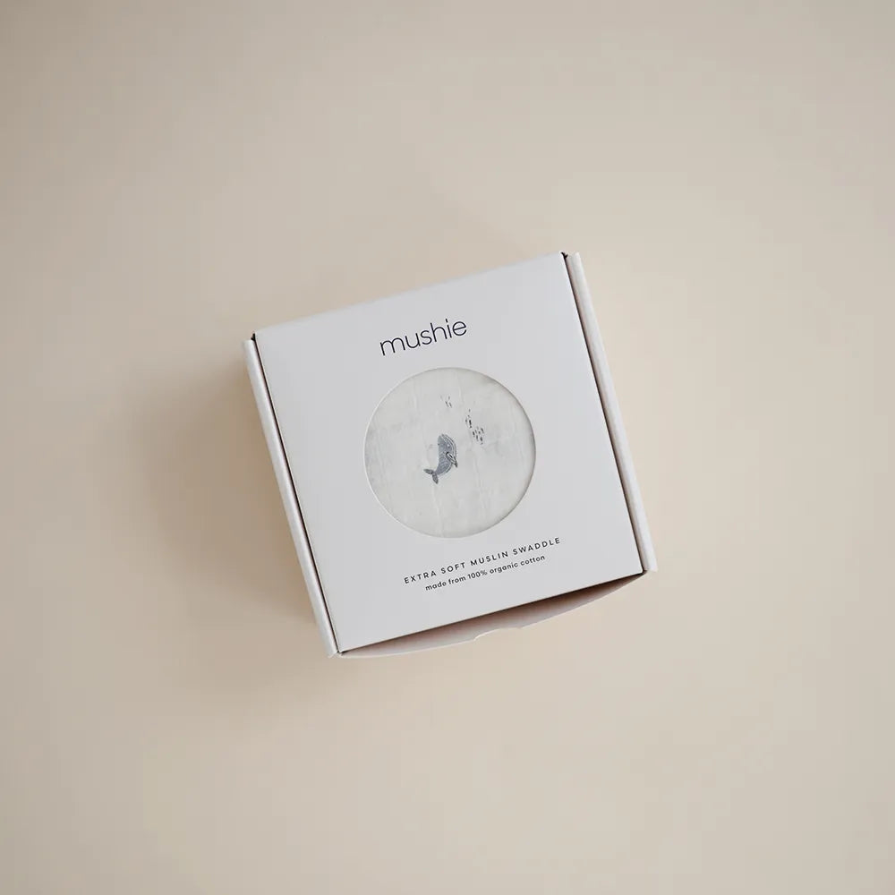 Mushie baby wrap