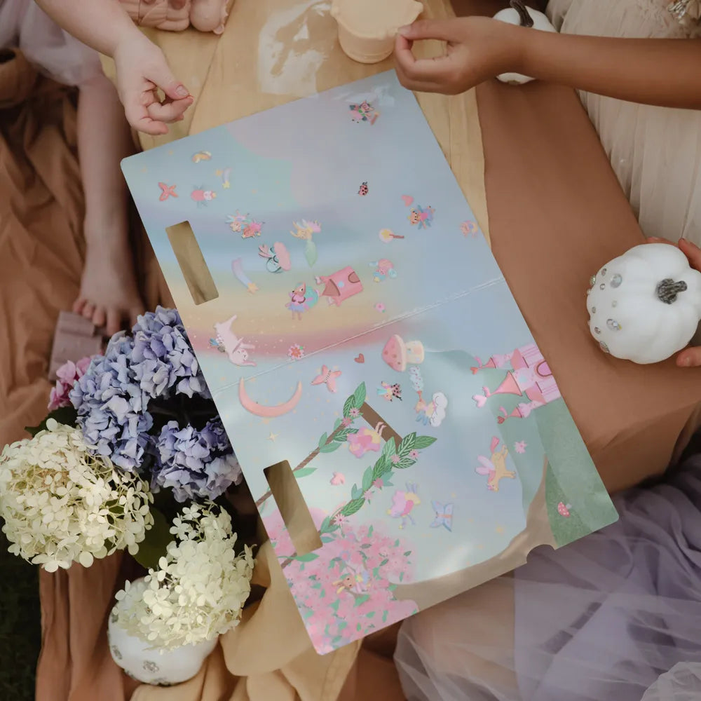 Mushie activity book with stickers