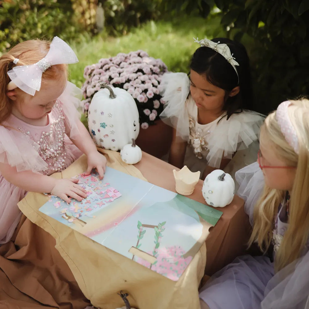 Mushie activity book with stickers